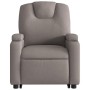 Sillón reclinable elevable tela gris taupe de , Sillones - Ref: Foro24-3204376, Precio: 262,06 €, Descuento: %