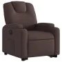 Sillón eléctrico reclinable elevable de tela marrón oscuro de , Sillones - Ref: Foro24-3204397, Precio: 341,57 €, Descuento: %