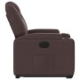 Sillón eléctrico reclinable elevable de tela marrón oscuro de , Sillones - Ref: Foro24-3204397, Precio: 313,84 €, Descuento: %