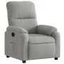 Sillón reclinable tela de microfibra gris claro de , Sillones - Ref: Foro24-373450, Precio: 210,47 €, Descuento: %