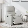 Sillón reclinable eléctrico tela de microfibra gris claro de , Sillones - Ref: Foro24-3204916, Precio: 267,58 €, Descuento: %