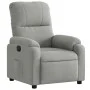 Sillón reclinable eléctrico tela de microfibra gris claro de , Sillones - Ref: Foro24-3204916, Precio: 267,58 €, Descuento: %