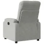 Sillón reclinable eléctrico tela de microfibra gris claro de , Sillones - Ref: Foro24-3204916, Precio: 267,58 €, Descuento: %