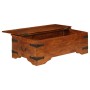 Mesa de centro madera maciza acacia acabado miel 110x55x35 cm en Mesas de centro | Comprar online en Foru.es