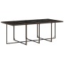 Set comedor para jardín 9 pzas y cojines ratán sintético marrón de , Conjuntos de jardín - Ref: Foro24-3211101, Precio: 524,7...