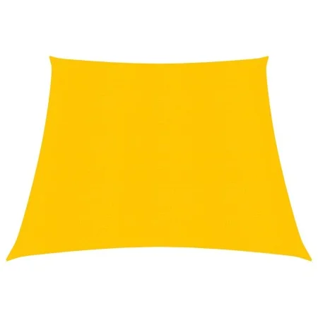 Toldo de vela HDPE amarillo 160 g/m² 3/4x2 m de vidaXL, Sombrillas - Ref: Foro24-311598, Precio: 29,32 €, Descuento: %