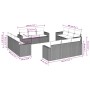 Set de sofás de jardín 12 pzas y cojines ratán sintético gris de , Conjuntos de jardín - Ref: Foro24-3218762, Precio: 914,54 ...