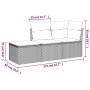 Set de sofá de jardín 3 pzas y cojines ratán sintético gris de , Conjuntos de jardín - Ref: Foro24-3249311, Precio: 191,95 €,...
