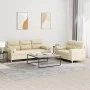 Zweiteiliges Sofaset mit cremefarbenen Kissen. von , Sofas - Ref: Foro24-3201618, Preis: 502,21 €, Rabatt: %