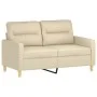 Zweiteiliges Sofaset mit cremefarbenen Kissen. von , Sofas - Ref: Foro24-3201618, Preis: 502,21 €, Rabatt: %