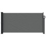 Toldo lateral retráctil gris antracita 100x500 cm de , Sombrillas - Ref: Foro24-4004398, Precio: 100,96 €, Descuento: %