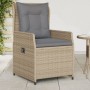 Sillones reclinables de jardín 2 uds ratán sintético beige de , Sillas de jardín - Ref: Foro24-368655, Precio: 213,70 €, Desc...