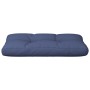 Cojín para sofá de palets de tela azul marino 120x40x12 cm de , Cojines para sillas y sofás - Ref: Foro24-378035, Precio: 30,...