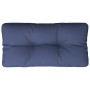 Cojín para sofá de palets de tela azul marino 120x40x12 cm de , Cojines para sillas y sofás - Ref: Foro24-378035, Precio: 30,...