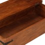 Mesa de centro madera maciza acacia acabado miel 110x55x35 cm en Mesas de centro | Comprar online en Foru.es