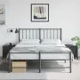 Bedside tables 2 pcs black steel 36x39x43.5 cm by , Nightstands - Ref: Foro24-846615, Price: 71,29 €, Discount: %