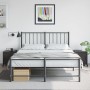 Mesitas de noche 2 uds acero negra 36x39x43,5 cm de , Mesitas de noche - Ref: Foro24-846615, Precio: 71,95 €, Descuento: %