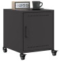 Mesitas de noche 2 uds acero negra 36x39x43,5 cm de , Mesitas de noche - Ref: Foro24-846615, Precio: 71,95 €, Descuento: %