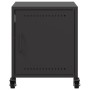Mesitas de noche 2 uds acero negra 36x39x43,5 cm de , Mesitas de noche - Ref: Foro24-846615, Precio: 71,95 €, Descuento: %