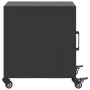 Bedside tables 2 pcs black steel 36x39x43.5 cm by , Nightstands - Ref: Foro24-846615, Price: 71,29 €, Discount: %