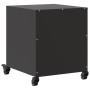 Mesitas de noche 2 uds acero negra 36x39x43,5 cm de , Mesitas de noche - Ref: Foro24-846615, Precio: 71,95 €, Descuento: %