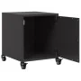 Bedside tables 2 pcs black steel 36x39x43.5 cm by , Nightstands - Ref: Foro24-846615, Price: 71,29 €, Discount: %