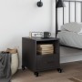 Mesita de noche acero negra 36x39x43,5 cm de , Mesitas de noche - Ref: Foro24-846704, Precio: 59,10 €, Descuento: %