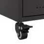 Nachttisch aus schwarzem Stahl, 36x39x43,5 cm. von , Nachttische - Ref: Foro24-846704, Preis: 58,35 €, Rabatt: %