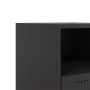 Mesita de noche acero negra 36x39x43,5 cm de , Mesitas de noche - Ref: Foro24-846704, Precio: 59,10 €, Descuento: %