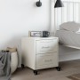 Mesita de noche acero blanco 36x39x43,5 cm de , Mesitas de noche - Ref: Foro24-846636, Precio: 74,72 €, Descuento: %