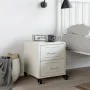 Mesita de noche acero blanco 36x39x43,5 cm de , Mesitas de noche - Ref: Foro24-846636, Precio: 73,74 €, Descuento: %
