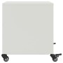Mesita de noche acero blanco 36x39x43,5 cm de , Mesitas de noche - Ref: Foro24-846636, Precio: 74,72 €, Descuento: %