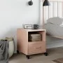 Pink steel bedside table 36x39x43.5 cm by , Nightstands - Ref: Foro24-846706, Price: 45,83 €, Discount: %
