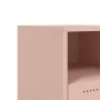 Pink steel bedside table 36x39x43.5 cm by , Nightstands - Ref: Foro24-846706, Price: 45,83 €, Discount: %