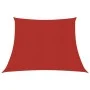 Toldo de vela HDPE rojo 160 g/m² 3/4x3 m de vidaXL, Sombrillas - Ref: Foro24-311654, Precio: 32,90 €, Descuento: %