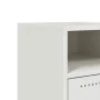 Mesitas de noche 2 unidades acero blanco 36x39x59 cm de , Mesitas de noche - Ref: Foro24-846727, Precio: 99,35 €, Descuento: %