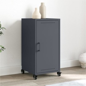Aparador de acero laminado en frío gris antracita 36x39x72 cm de , Aparadores - Ref: Foro24-846676, Precio: 76,42 €, Descuent...