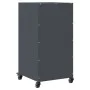 Aparador de acero laminado en frío gris antracita 36x39x72 cm de , Aparadores - Ref: Foro24-846676, Precio: 74,60 €, Descuent...
