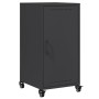 Aparador de acero laminado en frío negro 36x39x72 cm de , Aparadores - Ref: Foro24-846674, Precio: 75,71 €, Descuento: %