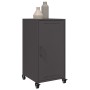 Aparador de acero laminado en frío negro 36x39x72 cm de , Aparadores - Ref: Foro24-846674, Precio: 75,71 €, Descuento: %
