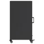 Aparador de acero laminado en frío negro 36x39x72 cm de , Aparadores - Ref: Foro24-846674, Precio: 72,82 €, Descuento: %