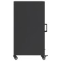Aparador de acero laminado en frío negro 36x39x72 cm de , Aparadores - Ref: Foro24-846674, Precio: 75,71 €, Descuento: %