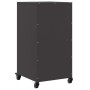 Aparador de acero laminado en frío negro 36x39x72 cm de , Aparadores - Ref: Foro24-846674, Precio: 75,71 €, Descuento: %