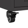 Aparador de acero laminado en frío negro 36x39x72 cm de , Aparadores - Ref: Foro24-846674, Precio: 72,82 €, Descuento: %