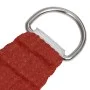 Toldo de vela HDPE rojo 160 g/m² 3/4x3 m de vidaXL, Sombrillas - Ref: Foro24-311654, Precio: 32,90 €, Descuento: %