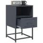 Bedside table in anthracite gray steel, 36x39x60.5 cm by , Nightstands - Ref: Foro24-846558, Price: 61,18 €, Discount: %