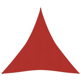 Toldo de vela HDPE rojo 160 g/m² 5x6x6 m de vidaXL, Sombrillas - Ref: Foro24-311648, Precio: 37,23 €, Descuento: %