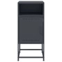 Mesita de noche acero gris antracita 36x39x78 cm de , Mesitas de noche - Ref: Foro24-846570, Precio: 65,50 €, Descuento: %