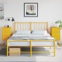 Mesitas de noche 2 uds acero amarillo mostaza 36x39x78 cm de , Mesitas de noche - Ref: Foro24-846585, Precio: 120,20 €, Descu...