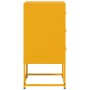 Mesitas de noche 2 uds acero amarillo mostaza 36x39x78 cm de , Mesitas de noche - Ref: Foro24-846585, Precio: 120,20 €, Descu...